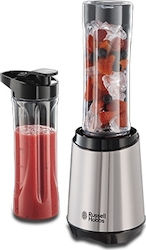 Russell Hobbs Mix&Go Steel Μπλέντερ για Smoothies 0.6lt 300W Inox