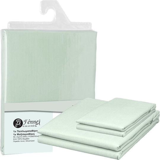 Fennel Bettbezug-Set Einzelbett mit Kissenbezug 160x240 P200-DC1-BM Veraman