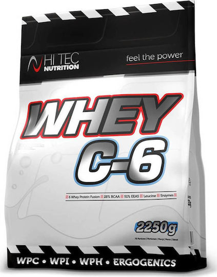 Hitec Nutrition C-6 Nutrition Whey Proteină Din Zer cu Aromă Vanilie 2.25kg