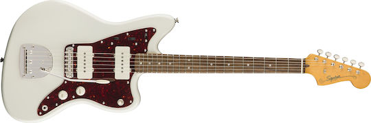 Squier Classic Vibe '60s Jazzmaster Електрическа Китара Отместване с SS Конфигурация на Пикапите Olympic White