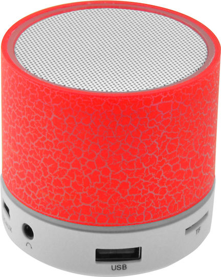 Lamtech Speaker Ηχείο Bluetooth με Ραδιόφωνο Κόκκινο