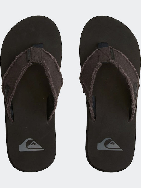 Quiksilver Monkey Abyss Men's Flip Flops Anatom...