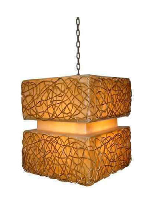 Ecoshadow Brodi Pendant Light Single-Light Honey