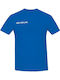Herrenblusen Kurzarm T-Shirts Blau