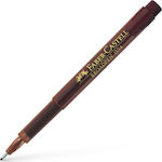 Faber-Castell Broadpen 1554 Design Marker 0.8mm Brown