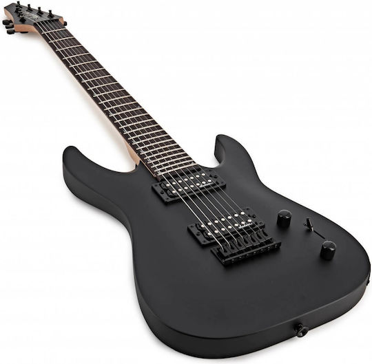 JS Series Dinky Arch Top JS22-7 DKA HT Ηλεκτρική Κιθάρα ST Style με HH Διάταξη Μαγνητών Satin Black