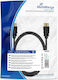 MediaRange HDMI 2.0 Premium High Speed 4K 60Hz HDR Cable HDMI male - HDMI male 1m Μαύρο