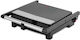 Maestro MR718 Tabletop Electric Grill Grill and Smooth Plate 1500W with Lid 35cmx25cmcm