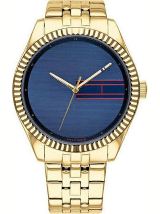 Tommy Hilfiger Lee Women's Watch with Gold Meta...
