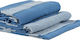 Silk Fashion Throws Set 3 pcs 1504 Blue