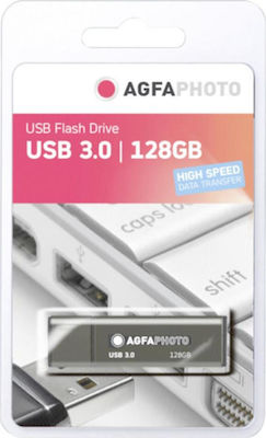 AgfaPhoto 128GB USB 3.0 Stick Μαύρο