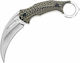 Elite Force EF 715 Karambit Gray with Blade made of Stainless Steel in Sheath