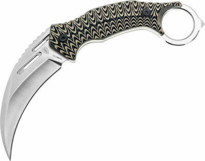 Elite Force EF 715 Karambit Gray with Blade made of Stainless Steel in Sheath