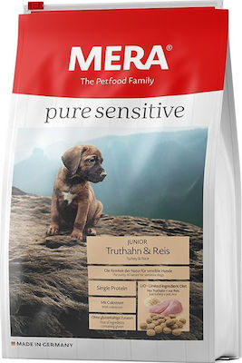 Meradog Pure Sensitive Junior 4kg Ξηρά Τροφή για Κουτάβια με Γαλοπούλα και Ρύζι