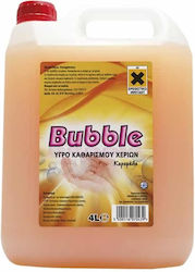 Bubble Κρεμοσάπουνο Χεριών 4lt Άρωμα Καραμέλα