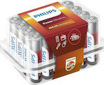 Philips Power Αλκαλικές Μπαταρίες AAA 1.5V 24τμχ