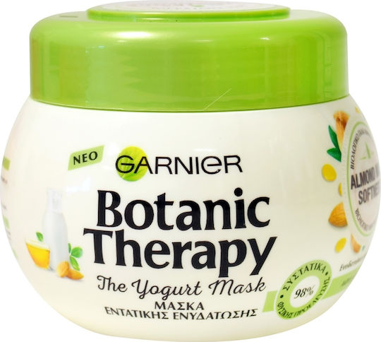 Garnier Botanic Therapy Almond Milk Softness Μάσκα Μαλλιών για Ενυδάτωση 300ml