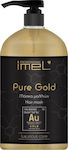 Imel Pure Gold Hair Mask Masca de păr pentru Reparare 1000ml