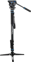 Benro MCT38AFS4 with Flip Locks & S4 Video Head Monopod