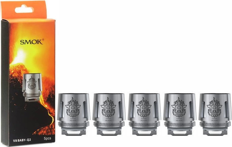 Original Smok Tfv8 Baby Verdampfer 5er Pack V8 Baby Q2 www.skroutz.gr