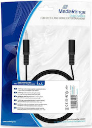 MediaRange 3.5mm male-3.5mm female 3m MRCS127 MediaRange 3.5mm male-3.5mm female 3m MRCS127