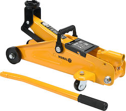 Vorel Hydraulic Car Jack with Lifting Height up to 32.5cm and Lifting Weight up to 2 Tons