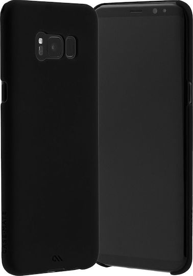 Case-Mate Задна корица Пластмаса Черен (Galaxy S8+)