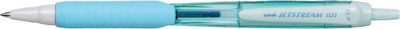 Uni-Ball Jetstream SXN-101FL Ballpoint 0.7mm Sky Blue με Μπλε Μελάνι