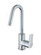 Teka Manacor Mixing Tall Sink Faucet Silver