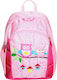 KalGav X-Bag School Bag Backpack Kindergarten in Pink color 13lt