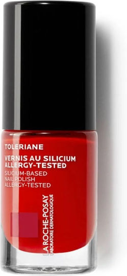 La Roche Posay Toleriane Silicium Гланцов Дълготраен Лак За Нокти 22 Червено Coquelocot 6ml