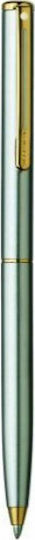 Sheaffer Agio Brushed Chrome Plate Finish With 22K Gold Plate Trim Στυλό Ballpoint