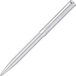 Sheaffer Intensity Engraved Chrome Pen Ballpoint with Blue Ink