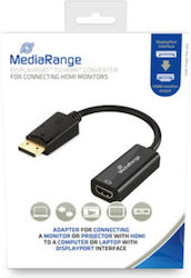 MediaRange MRCS177 DisplayPort male σε HDMI female
