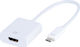 Vivanco Convertor HDMI feminin în USB-C masculin Alb 1buc 45253