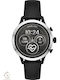 Michael Kors Access Runway Stainless Steel 41mm Smartwatch with Heart Rate Monitor (Black)