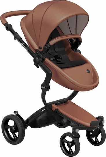 Mima Xari Verstellbar 2 in 1 Baby Kinderwagen Geeignet für Neugeborene Camel / Black 13.4kg