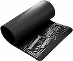 Lifefit Exclusive Yoga/Pilates Mat Black (180x58x1.5cm)