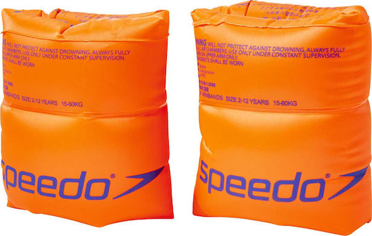 Speedo Roll Up Armbands I/PS Μπρατσάκια Κολύμβησης 2-12 ετών Πορτοκαλί