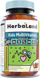 HerbaLand Gummies For Kids Multivitamins Vitamin 90 Geleebohnen