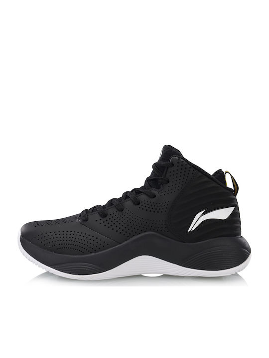 Li-Ning Magic Cloud High Basketball Shoes Black