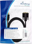 MediaRange Cablu DVI-D de sex masculin - HDMI de sex masculin 2m Negru (MRCS185)