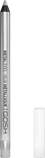Gosh Metal Eyes Eyeliner Soft Eye Pencil 004 Silver Stone