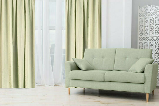 Omega Home 207 με Τρέσα Πράσινη 145x270εκ.
