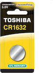 Toshiba Μπαταρία Λιθίου Ρολογιών CR1632 3V 1τμχ
