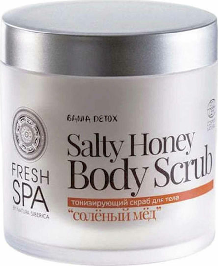 Natura Siberica Fresh Spa Bania Detox Scrub Σώματος Salty Honey 400ml