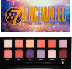 W7 Cosmetics Enchanted Eye Shadow Palette in Solid Form 9.6gr