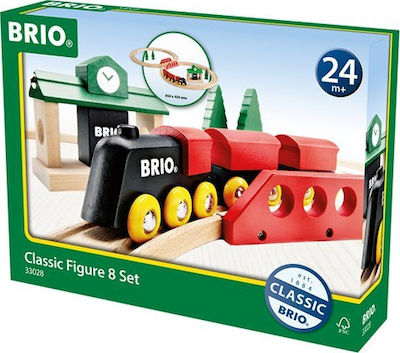 Brio Toys Classic Figure 8 Set Set cu Trenuleț 33028