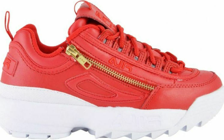 fila disruptor zipper