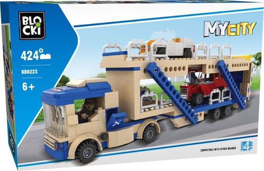 Blocki Blocks MyCity Tow Truck for 6+ Years 424pcs KB0223